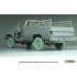 1/35 US M1008 CUCV Sagged Wheel Set for AK Interactive Kit