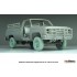 1/35 US M1008 CUCV Sagged Wheel Set for AK Interactive Kit
