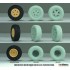 1/35 German Wolf SSA Sagged Wheel Set #1 for Neverland Hobby Kits