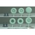 1/35 German Wolf SSA Sagged Wheel Set #2 for Neverland Hobby Kits