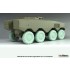 1/35 IDF Eitan 8x8 APC Sagged Wheel Set- Mich.XML for Hobbyboss Kit