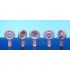 1/48 WWII German Steyr 1500A Sagged Wheels Set for Tamiya kits #32549/32553 (5 wheels)