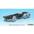 1/48 WWII US Army GMC CCKW 2-1/2t Truck Sagged Wheels Set for Tamiya #48/79 (11 wheels)