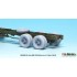 1/48 WWII US Army GMC CCKW 2-1/2t Truck Sagged Wheels Set for Tamiya #48/79 (11 wheels)