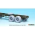 1/48 WWII US Army GMC CCKW 2-1/2t Truck Sagged Wheels Set for Tamiya #48/79 (11 wheels)
