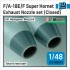 1/48 F/A-18E/F Super Hornet Nozzle set (Closed) for Hasegawa/Meng kits