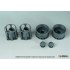 1/48 Fairchild Republic A-10 Thunderbolt II Turbine Fan/Exhaust Nozzle for Academy kit