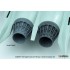 1/48 F-15E/K Eagle Nozzle set F100 type Closed for Academy kits