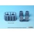 1/72 F/A-18E/F Super Hornet Exhaust Nozzle set (Closed) for Academy kits