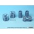 1/72 F/A-18E/F Super Hornet Exhaust Nozzle set (Closed) for Hasegaw kits