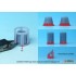 1/72 F/A-18E/F Super Hornet Exhaust Nozzle set (Closed) for Hasegaw kits