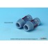 1/72 F/A-18E/F Super Hornet Exhaust Nozzle set (Closed) for Hasegaw kits