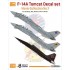 1/144 Movie Collection No.7 - F-14A Tomcat Decal set for Revell/Ace Corp/Academy kit