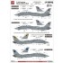 1/48 F-14A Tomcat Decal set Movie Collection No.1 for Tamiya kit [JEIGHT Design]