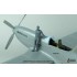 1/48 P-51D Mustang Decal & PE set w/1 Resin Figure for Tamiya/Hasegawa/Airfix kits