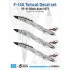 1/72 F-14A Tomcat VF-41 Black Aces 1977 Decal set for Academy kit [JEIGHT Design]