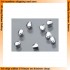 Compression Fitting #1 (Inner Diameter: 0.022"/0.56mm) 8pcs