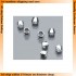 Compression Fitting #6 (Inner Diameter: 0.084"/2.13mm) 8pcs