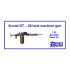1/35 WWII Soviet Dt-29 Tank Machine Gun