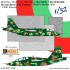 1/32 Bulgarian Digital Camo & Insignia Su-25K/UBK Paint Masking for Trumpeter #02276/77