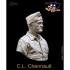 1/10 C.L.Chennault Bust