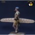 75mm Scale H.J.Marseille with Messerschmitt Bf 109 Tail