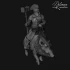 75mm Scale The Chief on Boar with Helmet 