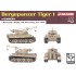 1/72 Bergepanzer Tiger I w/Zimmerit coating