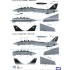 Decal for 1/72 Grumman F-14B/D Tomcat VF-103/VF31 "Christmas"