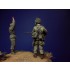 1/35 US 101st Airborne & P.O.W Figure set (in Normandy 1944) (2 Figures)