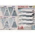 Decals for 1/48 USN F-14A/B/D VF-14/74/84/ & VX-30 Collection #2