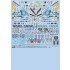1/72 USN F/A-18E/F Super Hornet VFA-31/32/41/97/213 Decal for Academy/Hasegawa