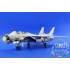 Photo-Etched set for 1/32 F-14D Exterior for Trumpeter kit (2 Sheets)