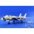 Photo-Etched set for 1/32 F-14D Exterior for Trumpeter kit (2 Sheets)