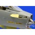 Photo-Etched set for 1/32 F-14D Exterior for Trumpeter kit (2 Sheets)