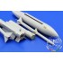 Photo-Etched set for 1/32 F-14D Exterior for Trumpeter kit (2 Sheets)