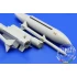 Photo-Etched set for 1/32 F-14D Exterior for Trumpeter kit (2 Sheets)