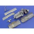 1/32 North-American P-51D Mustang Engine Detail-up Set for Tamiya kit