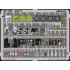 Colour Photoetch for 1/32 F-18C Hornet Interior for Academy kit