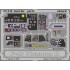 Colour Photoetch for 1/32 F-4D Phantom II Interior for Tamiya kit