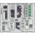 1/32 McDonnell Douglas F-15E Strike Eagle Interior Detail Set for Tamiya