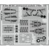 1/35 Sikorsky MH-60L Black Hawk Pilots/Gunners Seatbelts Steel for Kitty Hawk kits