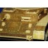 Photo-etched Zimmerit for 1/35 Flakpanzer IV Wirbelwind for Tamiya