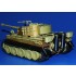 Photo-etched Zimmerit for 1/35 Tiger I Mid. Production for Academy