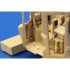 1/35 D9R Doobi Armoured Bulldozer Interior Detail Set for Meng Models kits