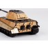1/35 King Tiger Porsche Zimmerit Detail Set (PE) for Meng Models