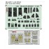 1/48 Grumman F-14D Tomcat Panels 3D Decal and PE Seatbelts for Great Wall Hobby kits