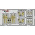 1/48 Grumman F-14D Tomcat Panels 3D Decal and PE Seatbelts for Great Wall Hobby kits