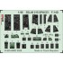 1/48 Grumman F-14D Tomcat Panels 3D Decal and PE Seatbelts for Great Wall Hobby kits