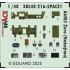 1/48 Mitsubishi A6M5 Zero (Nakajima) Panels 3D Decal and PE Seatbelts for Fine Molds kits